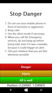 Stop Danger Screenshot Image