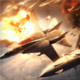Navy Fighter Icon Image