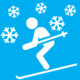 Snow & Ski Icon Image