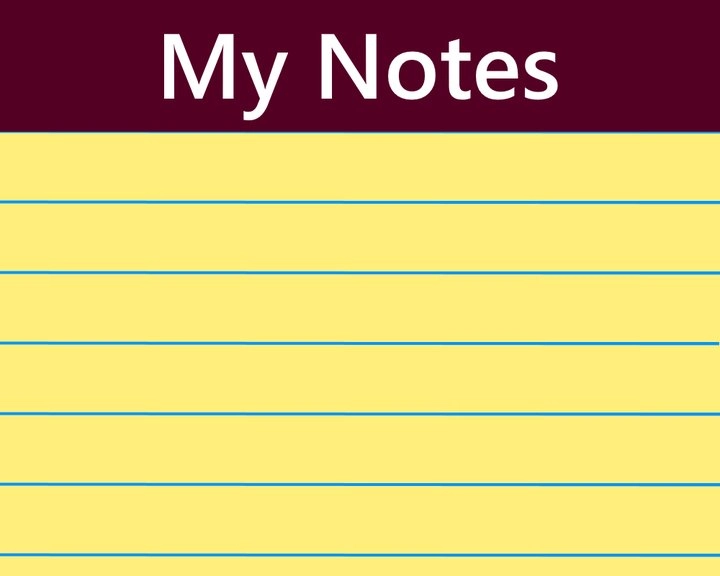 My Notes
