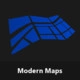 Modern Maps Icon Image