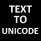 Text to Unicode Icon Image