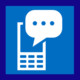 SMS Contact Info Icon Image