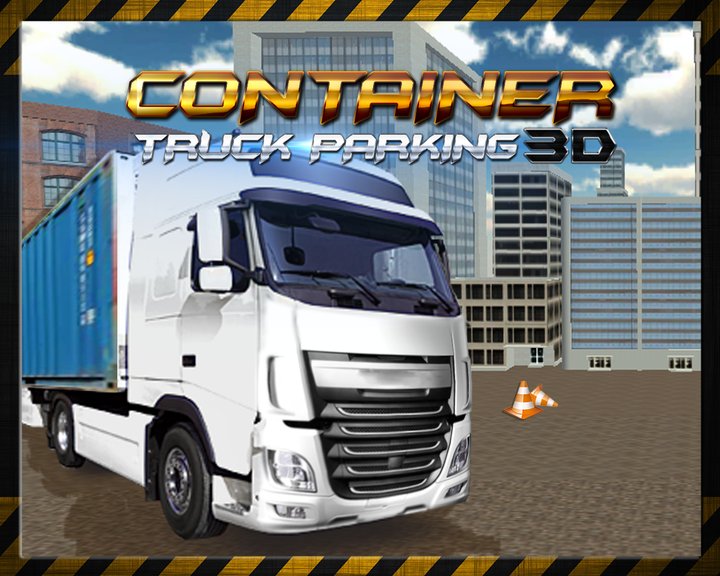 Container Truck Parking 3D