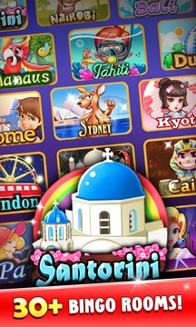 Bingo Holiday HD:  Bingo Games App Screenshot 1