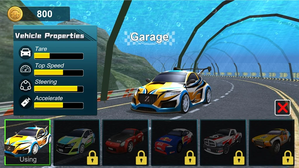 Underwater Car Racing Simulator Screenshot Image #2