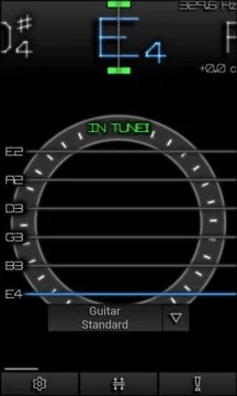 PitchLab Guitar Tuner Screenshot Image