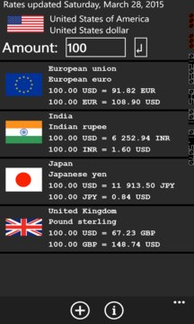 Currency Exchange Screenshot Image