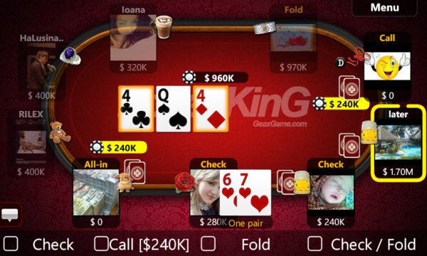 Texas Holdem Poker Screenshot Image