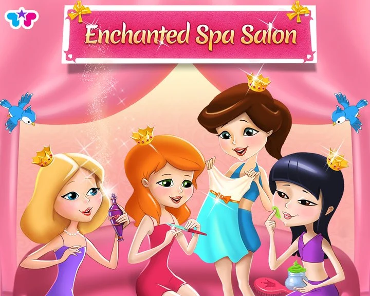 Enchanted Spa Salon - A Magical Princess Makeover Image