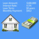 Mortgage Payment Calculator Icon Image