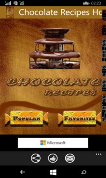 Chocolate Recipes Homemade Screenshot Image