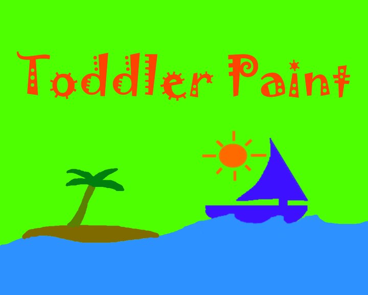 Toddler Paint Image