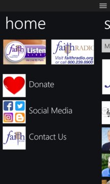 Faith Radio WLBF App Screenshot 1