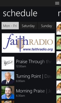 Faith Radio WLBF App Screenshot 2