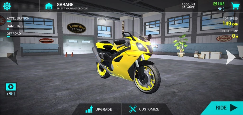 Sports Bike Racing Screenshot Image