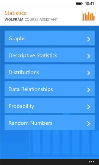 Statistics Course Assistant Screenshot Image