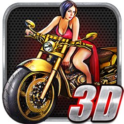 Crazy 3D Moto Speed Racing Image