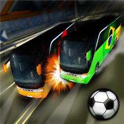 Soccer Team Bus Battle - World Cup 2014