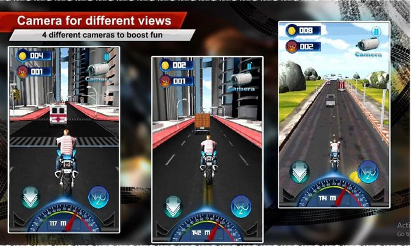 Racing Driver Motobike Screenshot Image