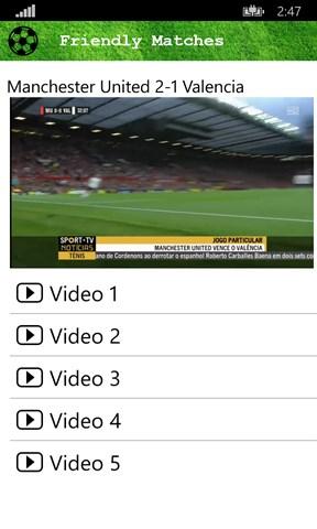 Football Highlights Screenshot Image