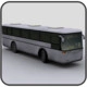 Bus Parking 3D Icon Image