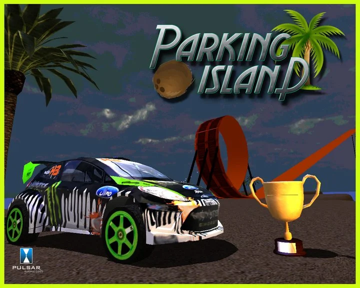 Parking Island 3D Image
