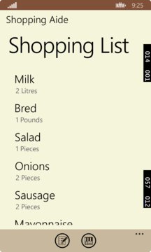 Shopping Aide Screenshot Image