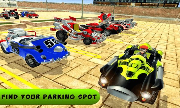 Toon Car Parking Screenshot Image