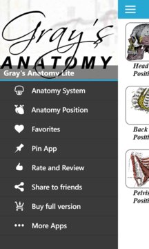 Gray's Anatomy Lite Screenshot Image