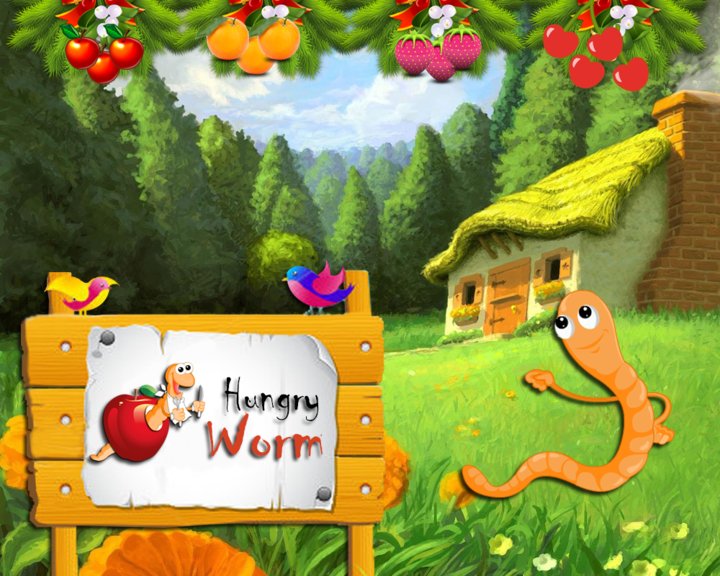 Hungry Worms World Image