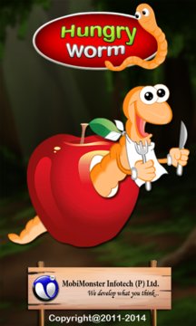 Hungry Worms World Screenshot Image