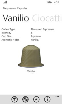 Nespresso's Capsules Screenshot Image