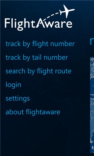 FlightAware Screenshot Image