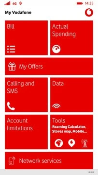 My Vodafone Screenshot Image