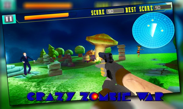 Crazy Zombie War Screenshot Image