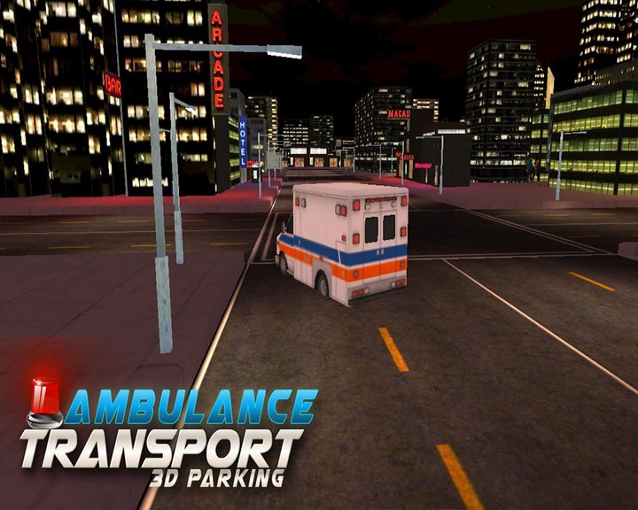 Ambulance Transport Parking Image