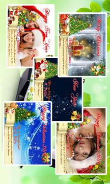 Christmas And New Year Card Screenshot Image