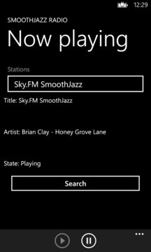 SmoothJazz Radio Screenshot Image