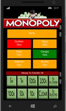 Monopoly EBank Screenshot Image
