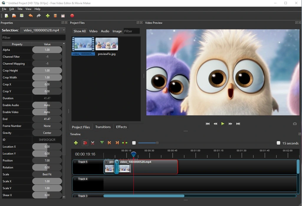 Free Video Editor & Movie Maker Screenshot Image #3