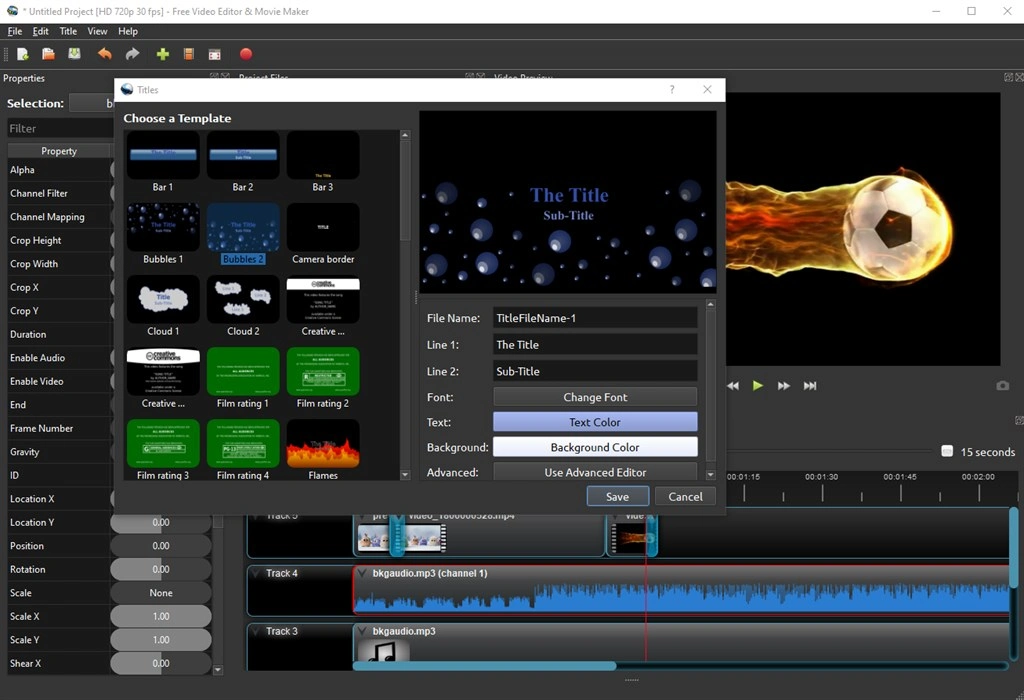 Free Video Editor & Movie Maker Screenshot Image #4