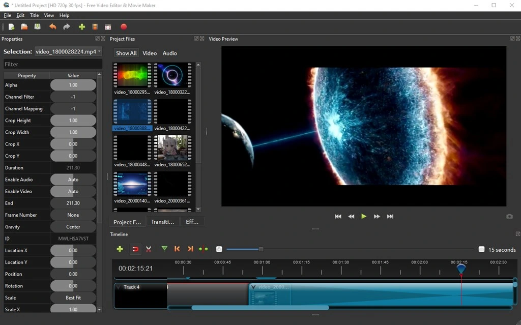 Free Video Editor & Movie Maker Screenshot Image #6