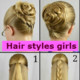 Hair Styles Girls Icon Image