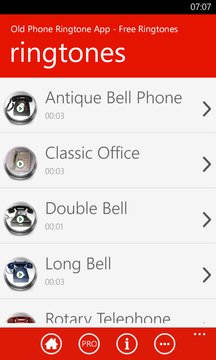Old Phone Ringtone App -  Ringtones Screenshot Image