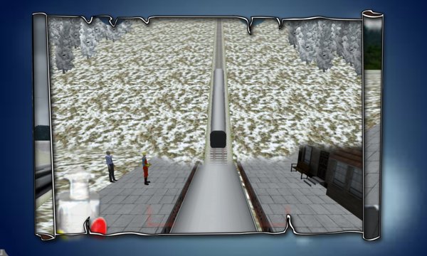 Snow Train Sim Screenshot Image
