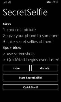 SecretSelfie Screenshot Image