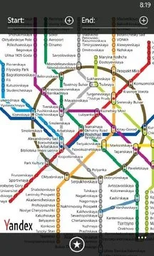 Yandex.Metro Screenshot Image