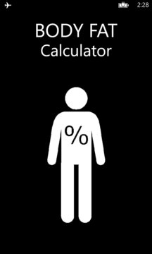 Body Fat Calculator Screenshot Image