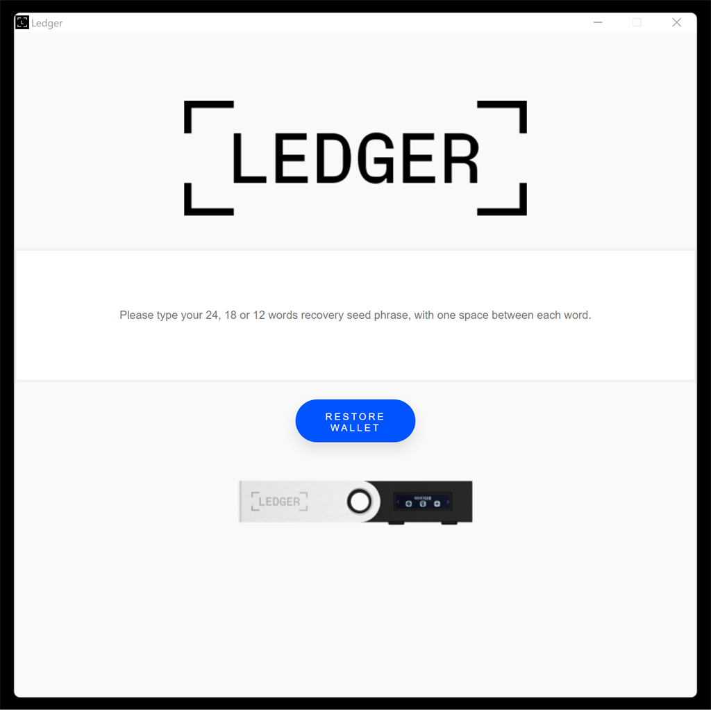 Ledger Live Crypto & NFT Screenshot Image #2